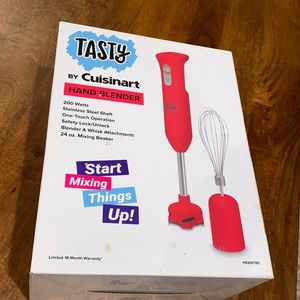 NIB Tasty by Cuisinart Hand Blender